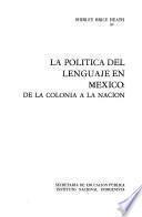 La política del lenguaje en México