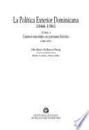 La política exterior dominicana, 1844-1961