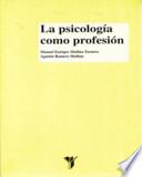 La psicología como profesión