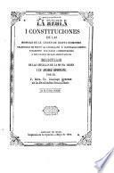 La regla i constituciones de las monjas de la orden de Santo Domingo traducidas de nuevo al castellano e ilustradas con notas i comentarios