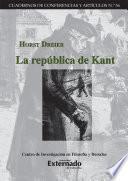 La república de Kant