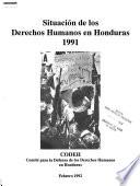 La situación de los derechos humanos en Honduras