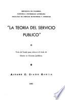 La teoría del servicio público