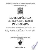 La terapéutica en el Nuevo Reino de Granada