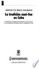 La tradición ewé-fon en Cuba