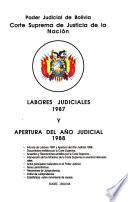 Labores judiciales
