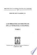 Las bibliotecas jesuíticas en la Venezuela colonial