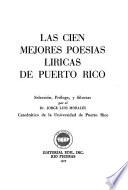 Las cien mejores poesías líricas de Puerto Rico