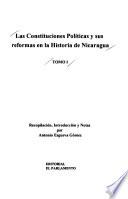 Las constituciones políticas y sus reformas en la historia de Nicaragua