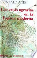 Las crisis agrarias en la España moderna