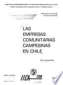 Las empresas comunitarias campesinas en Chile