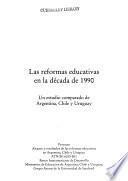 Las Reformas Educativas en la Decada de 1990