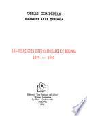 Las relaciones internacionales de Bolivia, 1825-1990