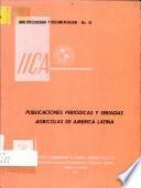 Latin American Agricultural Serials
