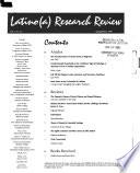 Latino(a) Research Review
