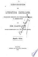 Lecciones de literatura castellana
