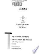 Legislación electoral en el estado de México