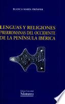 Lenguas y religiones prerromanas del occidente de la Península Ibérica