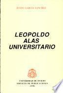 Leopoldo Alas universitario