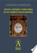 Les concepts de Textes, Genres, Discours pour l’analyse textuelle des discours