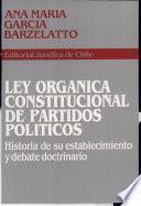 Ley organica constitucionl de partidos politicos