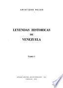 Leyendas históricas de Venezuela