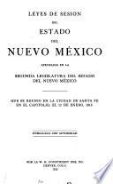 Leyes del estado de Nuevo Mexico