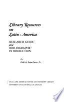 Library Resources on Latin America