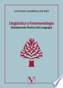 Lingüística y fenomenología.