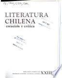 Literatura chilena, creación y crítica
