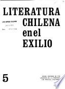 Literatura chilena en el exilio