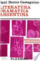 Literatura dramática argentina, 1717-1967