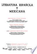 Literatura española y mexicana