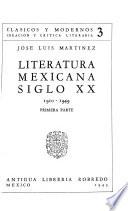 Literatura mexicana, siglo xx, 1910-1949