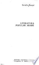 Literatura popular árabe