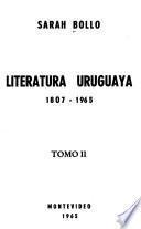 Literatura uruguaya, 1807-1965