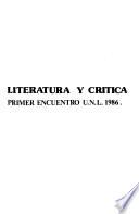 Literatura y crítica