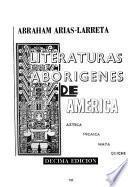 Literaturas aborígenes de América