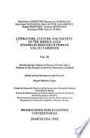 Literature, Culture and Society of the Middle Ages