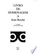 Livro de homenagem a Jean Roche