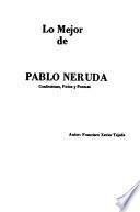 Lo mejor de Pablo Neruda