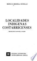 Localidades indígenas costarricenses