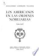 Los americanos en las órdenes nobiliarias (1529-1900).: Santiago
