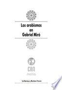 Los arabismos en Gabriel Miró
