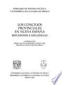 Los concilios provinciales en Nueva España