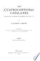 Los cuatrocentistas catalanes: Primera mitad del siglo XV