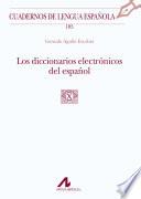Los diccionarios electrónicos del español