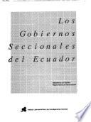 Los Gobiernos seccionales del Ecuador