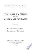 Los instrumentos de la música afrocubana