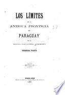 Los límites de la antigua provincia del Paraguay